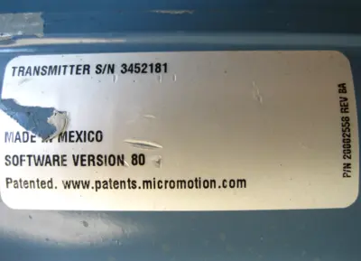 USED Micro Motion 2700 R12 AB AEZWZ