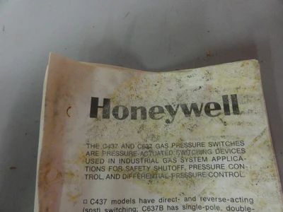 NEW HONEYWELL C437D 1005