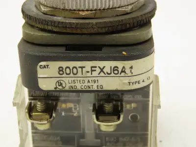 Allen Bradley 800T-FXJ6A1 Red Pilot Indicator Light 30mm