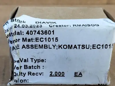 NEW KOMATSU EC1015