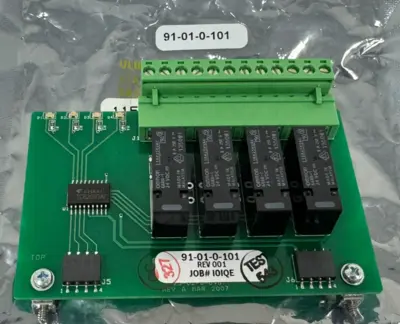 NEW CONTROL CHIEF 91-01-0-101 I/O RELAY CARD 91010101