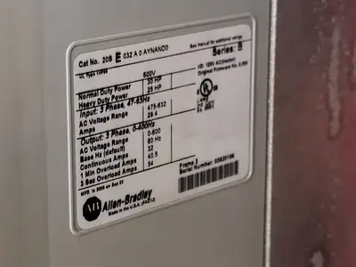 USED ALLEN-BRADLEY 20BE032A0AYNAND0