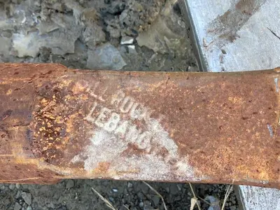 Used GILL ROCK 6” X 55 ½” CABLE TOOL DRILLING CHISEL BIT Drills Pennsylvania US | East West Machinery & Drilling #1417216