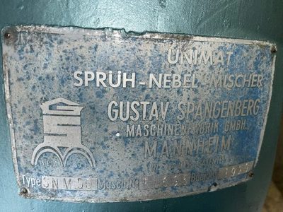 50 L Gustav Spangenberg S/S JKTD Vacuum Planetary  Mixer