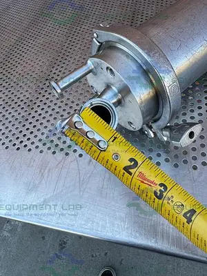 USED ALLEGHENY BRADFORD 6.2 LITER  STAINLESS STEEL FILTER HOUSING 150 PSIG