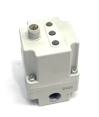 Used SMC Electro-Pneumatic Regulator, 1/4" NPT Ports Air Pressure Regulators Michigan US | Maverick Industrial Sales #1407073