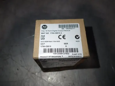 New | in-Stock ALLEN BRADLEY 1794OB16 Input / Output Modules | HGR 24 #733509