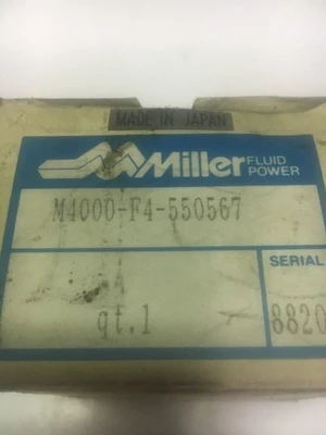 New | in-Stock Miller Fluid Power M4000-F4-550567 Miscellaneous MRO Indiana US | J&J Industrial Supply #509323