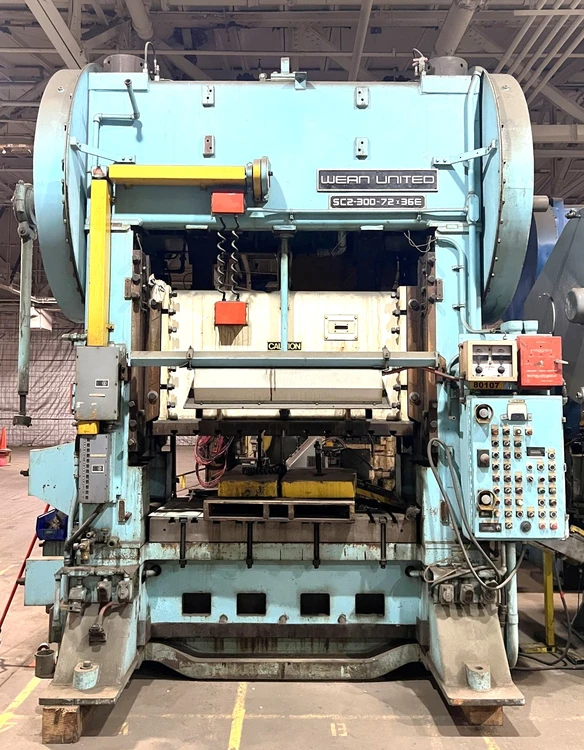 Used 1980 WARCO WARCO SC2-300-72-36 PRESS Straight Side Presses | Alma Machinery #898793
