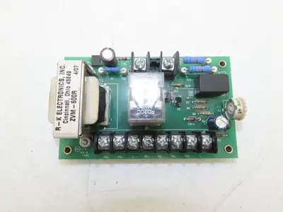 R-K Electronics ZVM-600R Protection Relay Zero Speed Switch 115V/600VAC