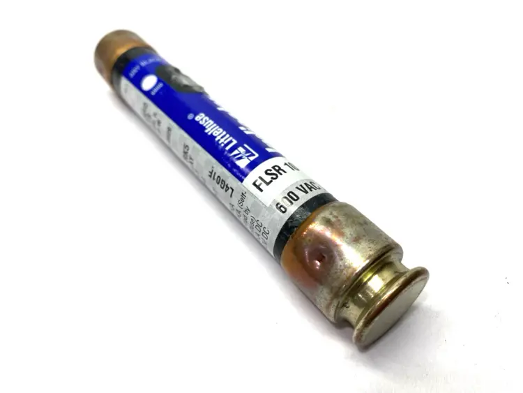 Used LITTELFUSE TIME-DELAY DUAL ELEMENT INDICATOR FUSE CLASS RK5 600VAC 10A Fuses Michigan US | Maverick Industrial Sales #1090064
