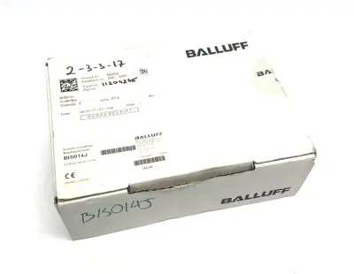 New | in-Stock Balluff Cubic IO-Link HF Reader M12 Male Conn. BIS M-408-045-001-07-S4 PLC Processors Michigan US | Maverick Industrial Sales #1470285