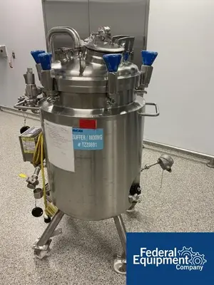 USED Pure-Flo Precision 200 Liter Pure-Flo Precision Reactor, S/S