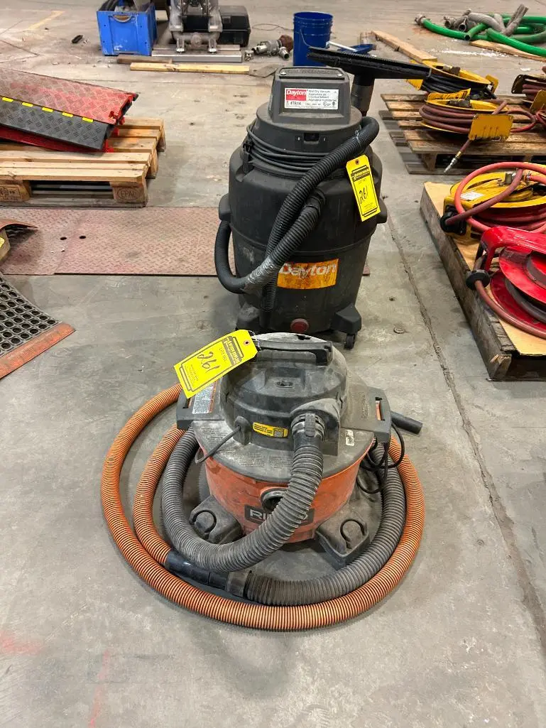 Used _UNKNOWN_ _UNKNOWN_ Wet/Dry Vacuums Virginia US | Myron Bowling Auctioneers Inc #1561962