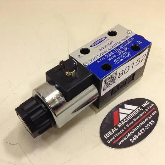 Used INTERNATIONAL DG03-7A-24VDC82DN Valves/Fittings Michigan US | Ideal Machinery #578463