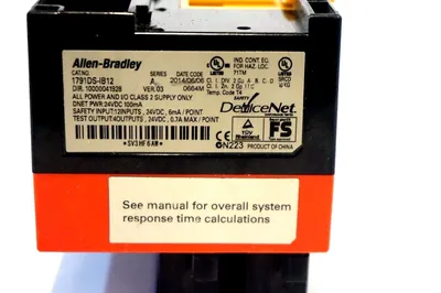 USED ALLEN BRADLEY 1791DS-IB12 COMPACT BLOCK DEVICENET SER.A 1791DSIB12