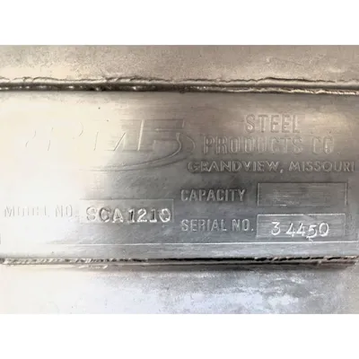 USED RMF STEEL PRODUCTS CO. SCA1210