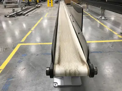 Used Oriental Motor 18 foot X 6" (5-3/4" belt) Conveyer Belt Conveyors Michigan US | Maverick Industrial Sales #1401339