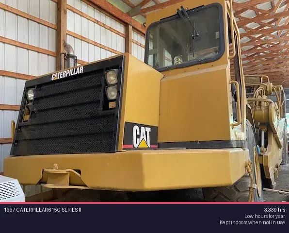 Used 1997 CATERPILLAR 615C SERIES II Scrapers Louisiana US | Proxy Equipment #1378376