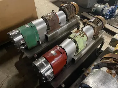 Used 2001 TRI-CLOVER PR125-3-UC4-ST-S Rotary Pumps North Carolina US | DH Griffin Used Equipment #1383750