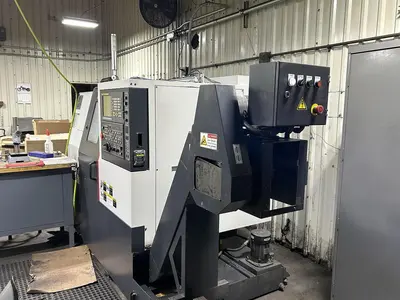 Used 2017 SAMSUNG / SMEC SL15E CNC Lathes Minnesota US | Source Machinery Sales #1541221