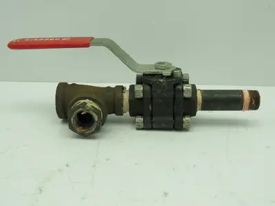 Habonim Stainless Ball Valve Steel Body 1/2" NPT Class 1500