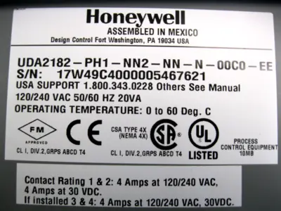 New | in-Stock Honeywell UDA2182-CC1-NN2-NN-N-0E00-EE Misc Electrical & Power Parts New Hampshire US | Bitter End Trading #1452990