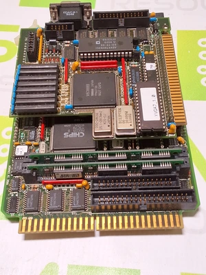 TEKNOR MICROSYSTEMS TEK234 WITH TEK750 INDUSTRIAL CIRCUIT BOARD
