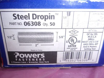 NEW Powers Fastners 06308