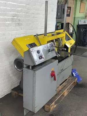 4466-600 W.F. Wells 9″ x 18″ W-9 Double Column Horizontal Band Saw / Series 1- Hydraulic Control