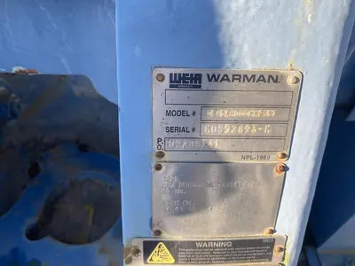 Used WEIR WARMAN 086EAHRRQMM6072 Centrifugal Pumps North Carolina US | DH Griffin Used Equipment #1383895