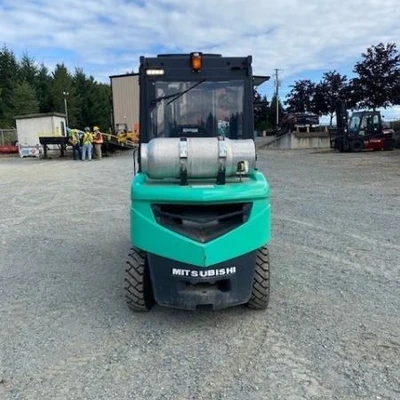Used 2023 MITSUBISHI FG30N Internal Combustion Forklifts: Pneumatic Tire British Columbia CA | Leavitt Machinery #1443676