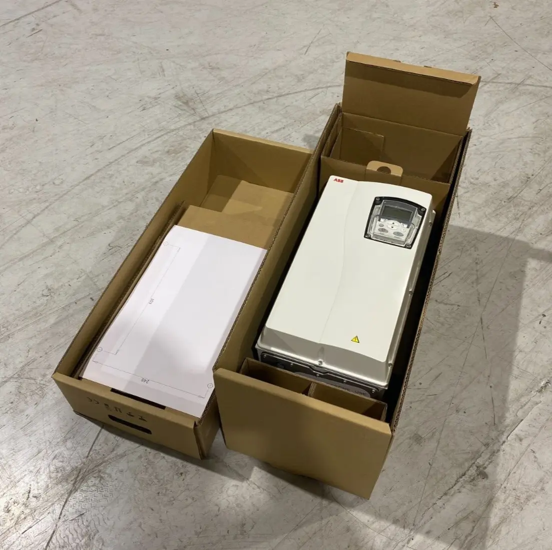 New | in-Stock ABB Variable Frequency Micro Drive NEMA 4X IP66 Variable Speed Drives Michigan US | Maverick Industrial Sales #1489290