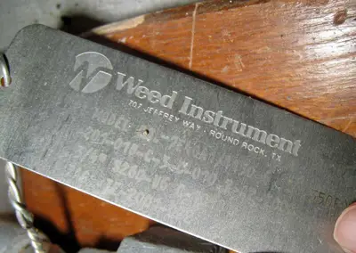USED WEED INSTRUMENT 7E40A1/4150