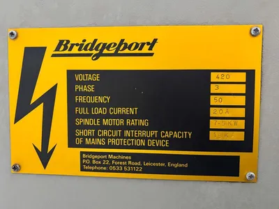 1992 BRIDGEPORT VMC 460 Vertical Machining Centers | Charter Auctions (24)