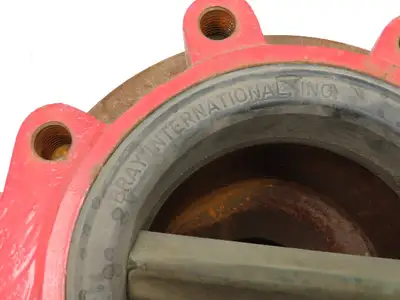 FDI Flow Design AFL-600 Balancing Valve 6" Flanged #150 w/ Butterfly Shutoff