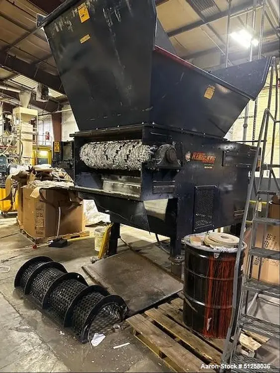 Used REICH HD 60-125 Dual Rotor or Single Rotor Shredders Illinois US | Aaron Equipment #1518302