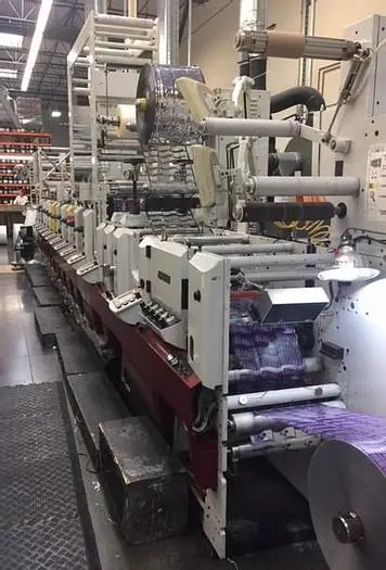 Used 2009 MARK ANDY XP5000 Flexo Printing Presses | J&J Converting Machinery #440491