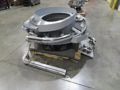 Fortville Feeders Vibratory Parts Feeder 60" Stainless Bowl