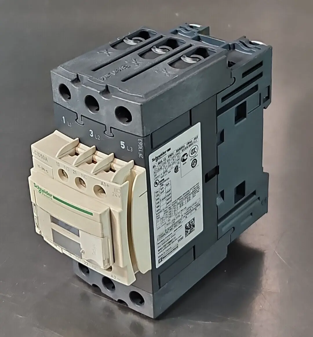Schneider LC1D50A Coil Contactor 80A (BIN333)