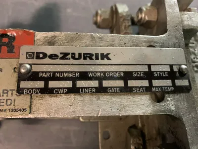Dezurik 3" Pneumatic Air Actuated 316SS Knife Gate Valve, New Storeroom spare