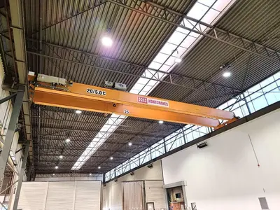 USED KONECRANES 20 TON + 5 TON X 17 855 MM