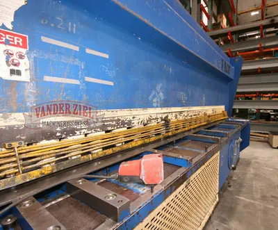 Used 1994 HACO ATLANTIC HSL 4016 Sheet Metal Shears Michigan US | Vander Ziel Machinery Sales #483389