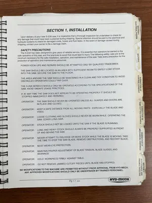 USED HYDMECH S-23A