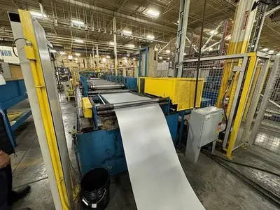 10-STAND X 3" X 39" B&K ROLLFORMER. STOCK # 0900224.