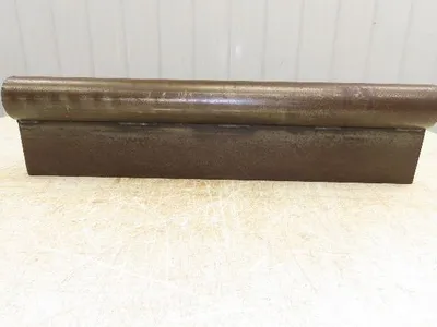 Press Brake Punch Die 24" Long 2-1/2" Round Stock Rod 1/2" Tang 6" H