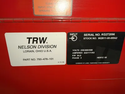 Used TRW 101 Welding Machinery (Other) Ohio US | HGR 24 #1567449