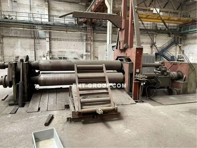 Used PIESOK XZMP 3150/16 Plate Bending Rolls including Pinch | F.M.T. Group s.r.o. #1252780