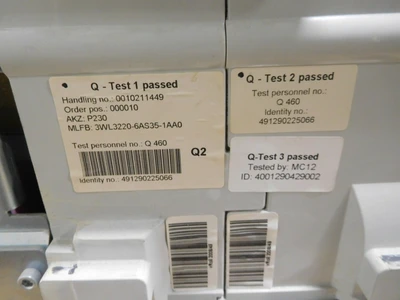 Used Siemens WLF2A308 Circuit Breakers Ohio US | Equipment Recovery Corp. #1330624