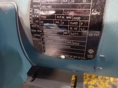 USED BALDOR IDVSNM3534